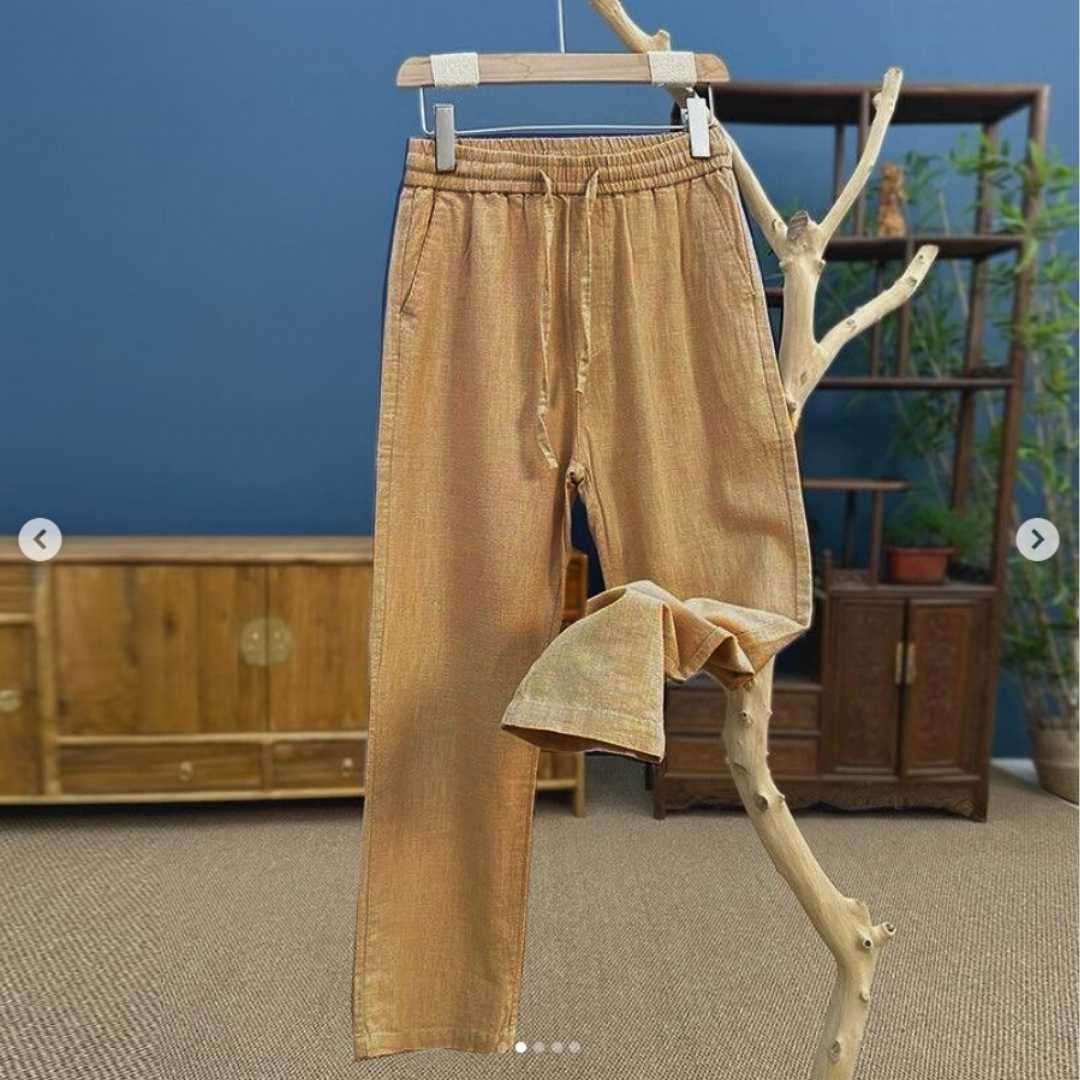 Premium,Cotton,Trouser,For,Men...,Brown