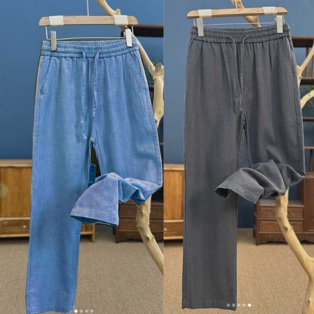 2pcs,Premium,Cotton,Trouser,For,Men