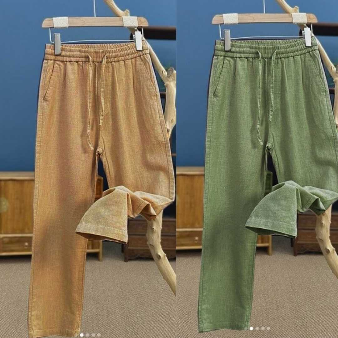2pcs,Premium,Cotton,Trouser,For,Men
