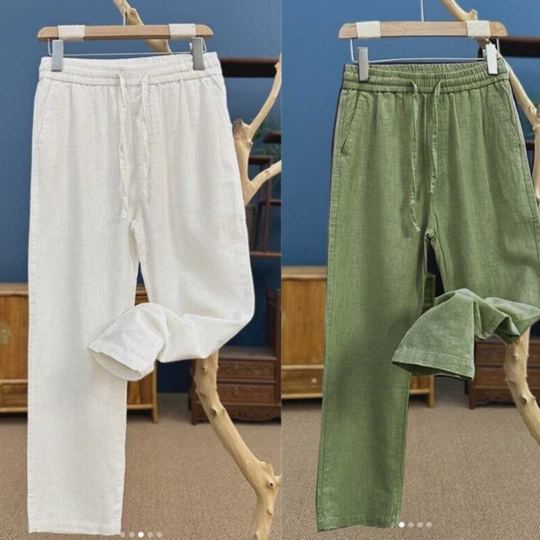 2pcs,Premium,Cotton,Trouser,For,Men