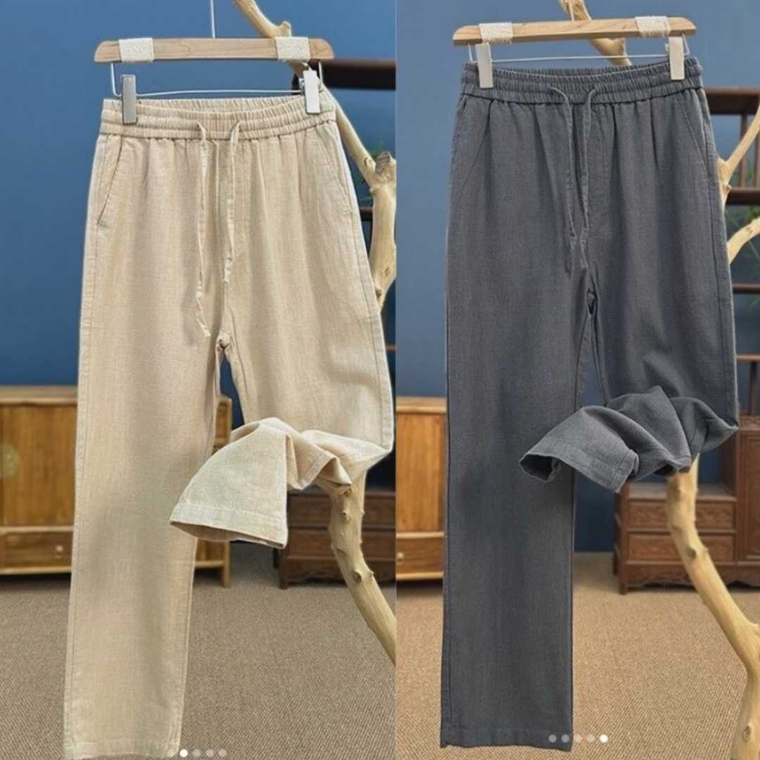 2pcs,Premium,Cotton,Trouser,For,Men