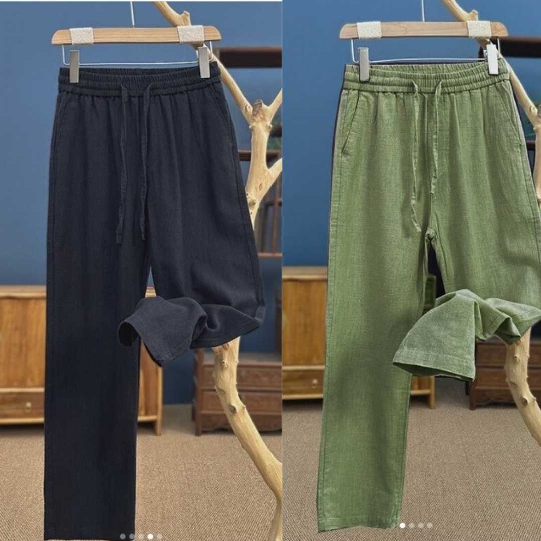 2pcs,Premium,Cotton,Trouser,For,Men